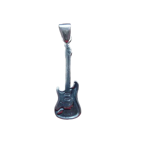 Anhänger Gitarre II Silber 925