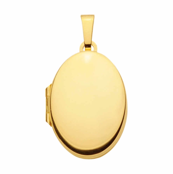 Medaillon oval 17x23mm 14Kt GOLD