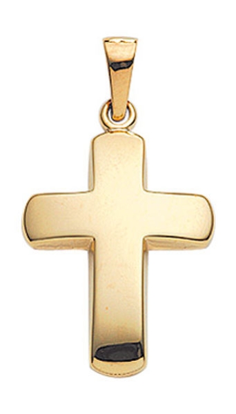 Anhänger Kreuz 14x18mm 8Kt 333 GOLD