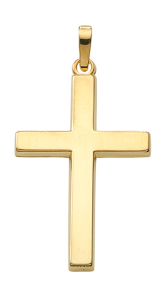 Anhänger Kreuz 18x26mm 8Kt 333 GOLD