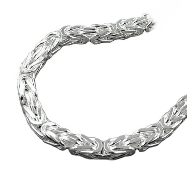 Armband Königskette 8mm Herren Silber 925 22cm