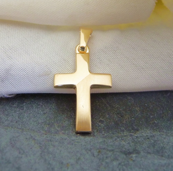 Anhänger Kreuz 11x16mm 8Kt 333 GOLD