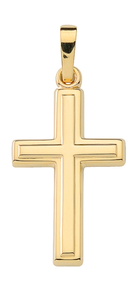 Anhänger Kreuz 13x20mm 8Kt 333 GOLD