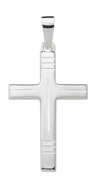 Anhänger Kreuz 15x22mm Silber 925