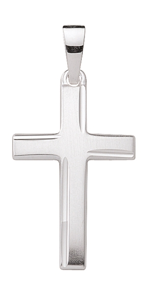 Anhänger Kreuz 14x20mm Silber 925