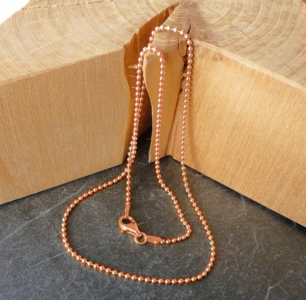 Collier Kugel Kette 1,5mm Silber 925, vergoldet oder rose vergoldet 40cm