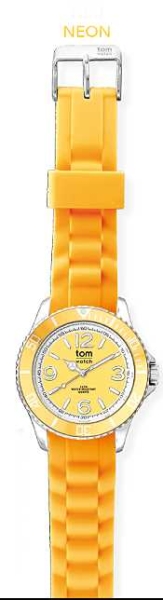 Design Uhr tom watch neon orange 40mm