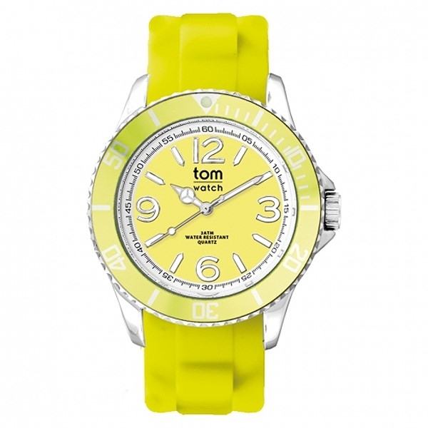 Design Uhr tom watch neon yellow green 40mm